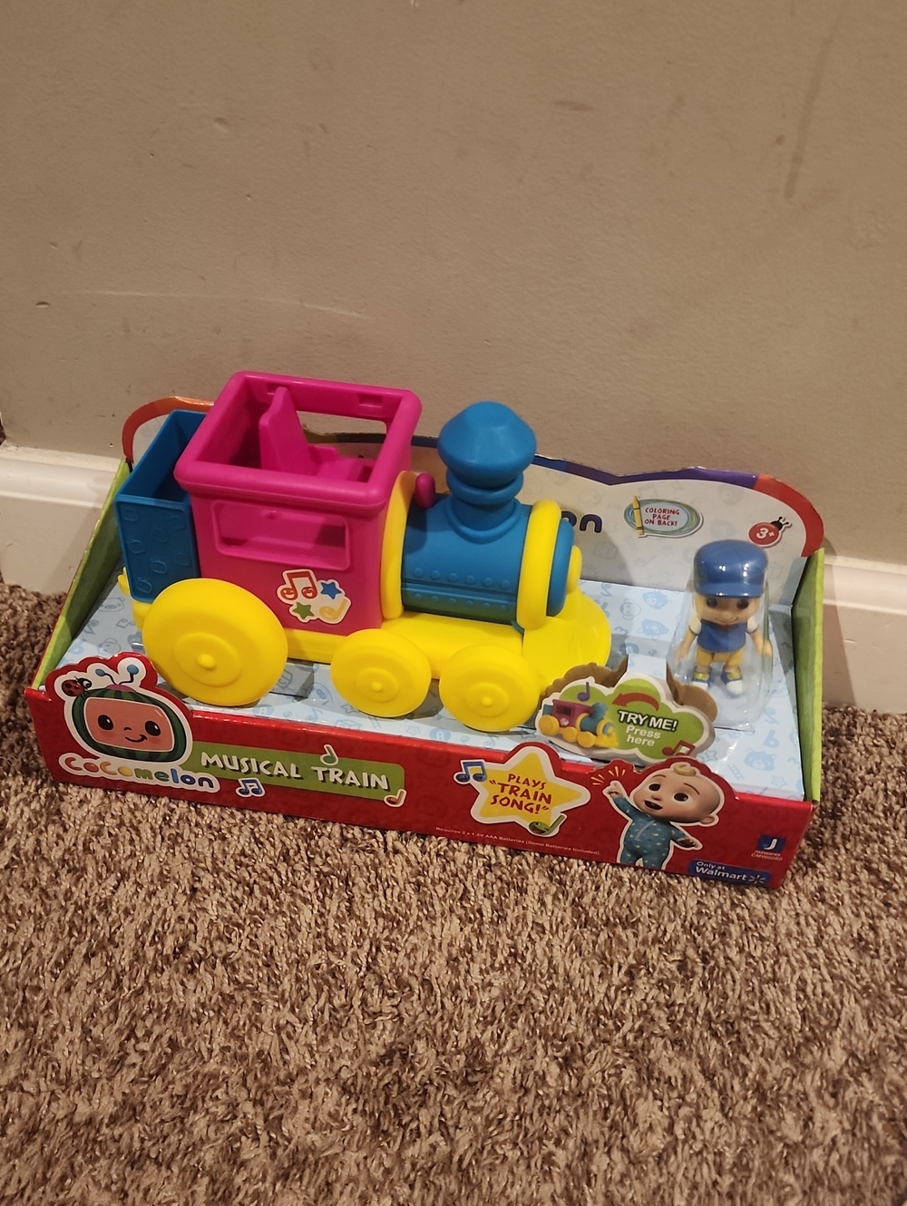Musical Train Toy - Cocomelon